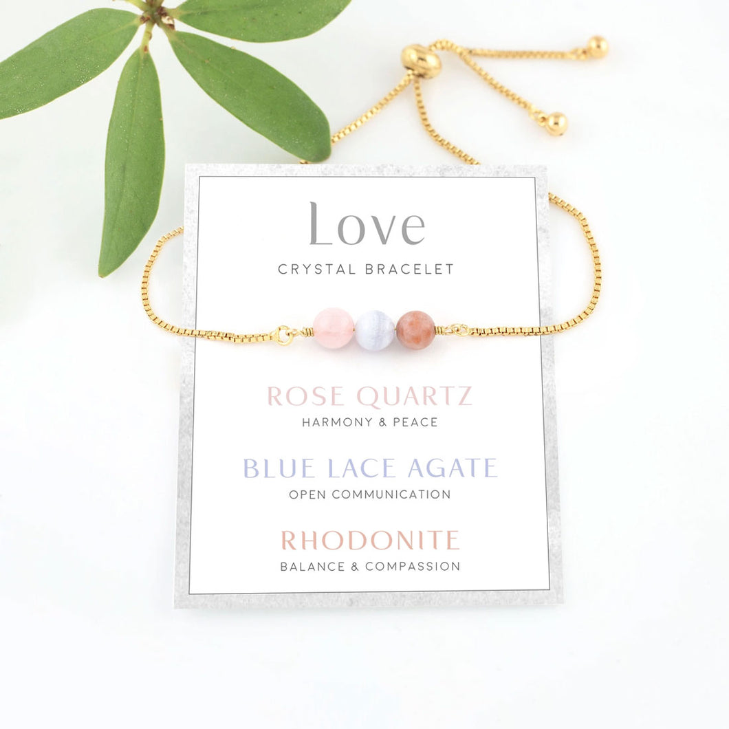 Crystal Bracelet - Love / DELEZHEN
