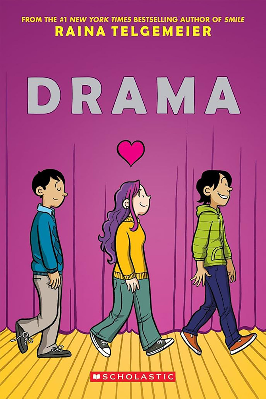 Drama: A Graphic Novel by Raina Telgemeier / Hardcover or Paperback - NEW BOOK
