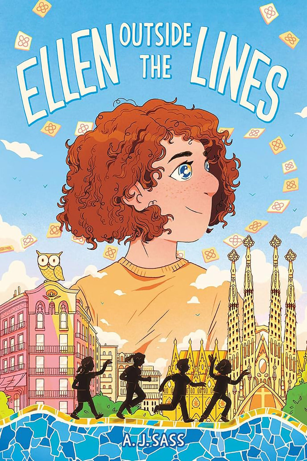 Ellen Outside the Lines by A. J. Sass / Paperback - NEW BOOK