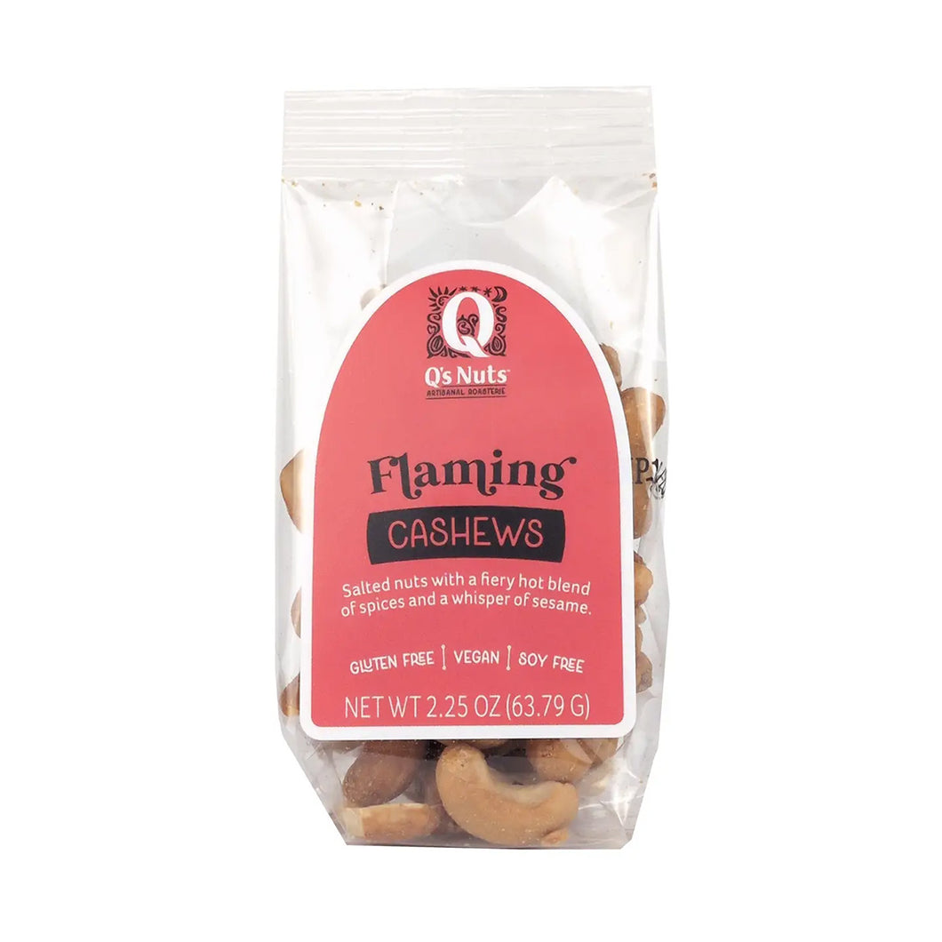 Roasted Cashews - Flaming Cashew / Q'S NUTS