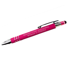 Load image into Gallery viewer, Pen - Behind Every Successful Woman Is Herself / FLY PAPER PRODUCTS
