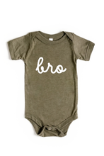 Load image into Gallery viewer, Organic Baby Onesie - Bro / GLADFOLK

