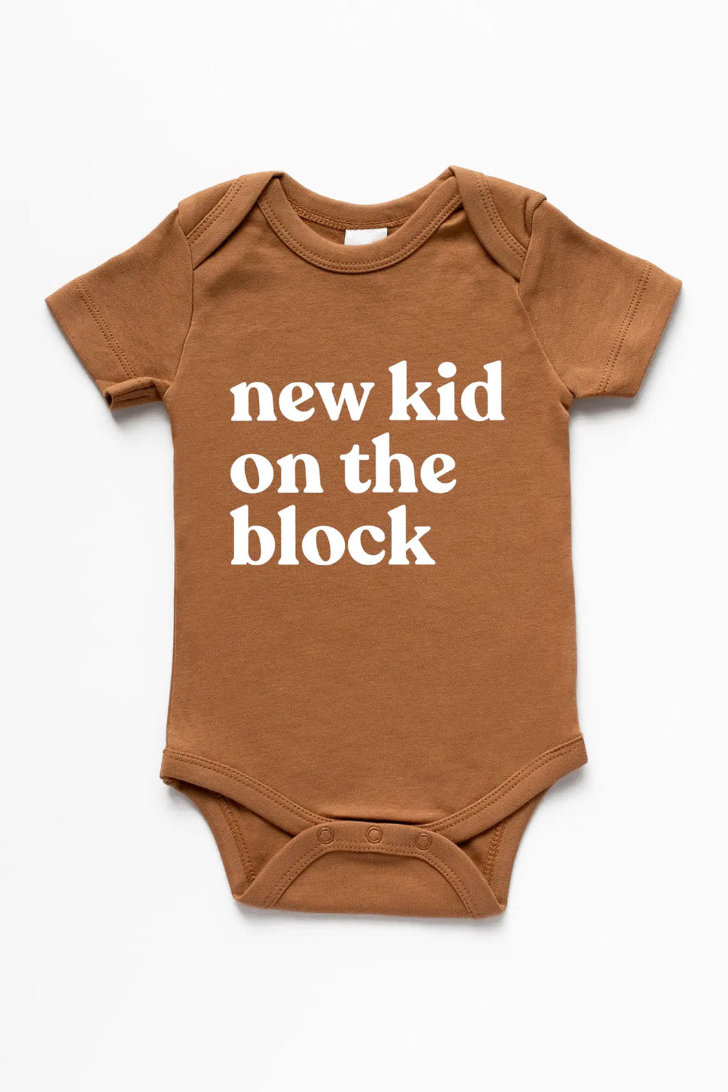 Organic Baby Onesie - New Kid on the Block / GLADFOLK