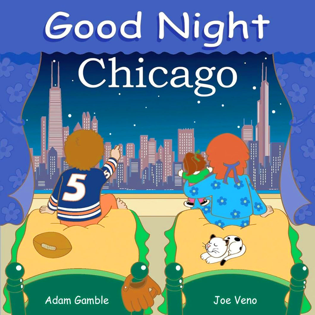 Good Night Chicago by Adam Gamble / Board Bok - NEW BOOK
