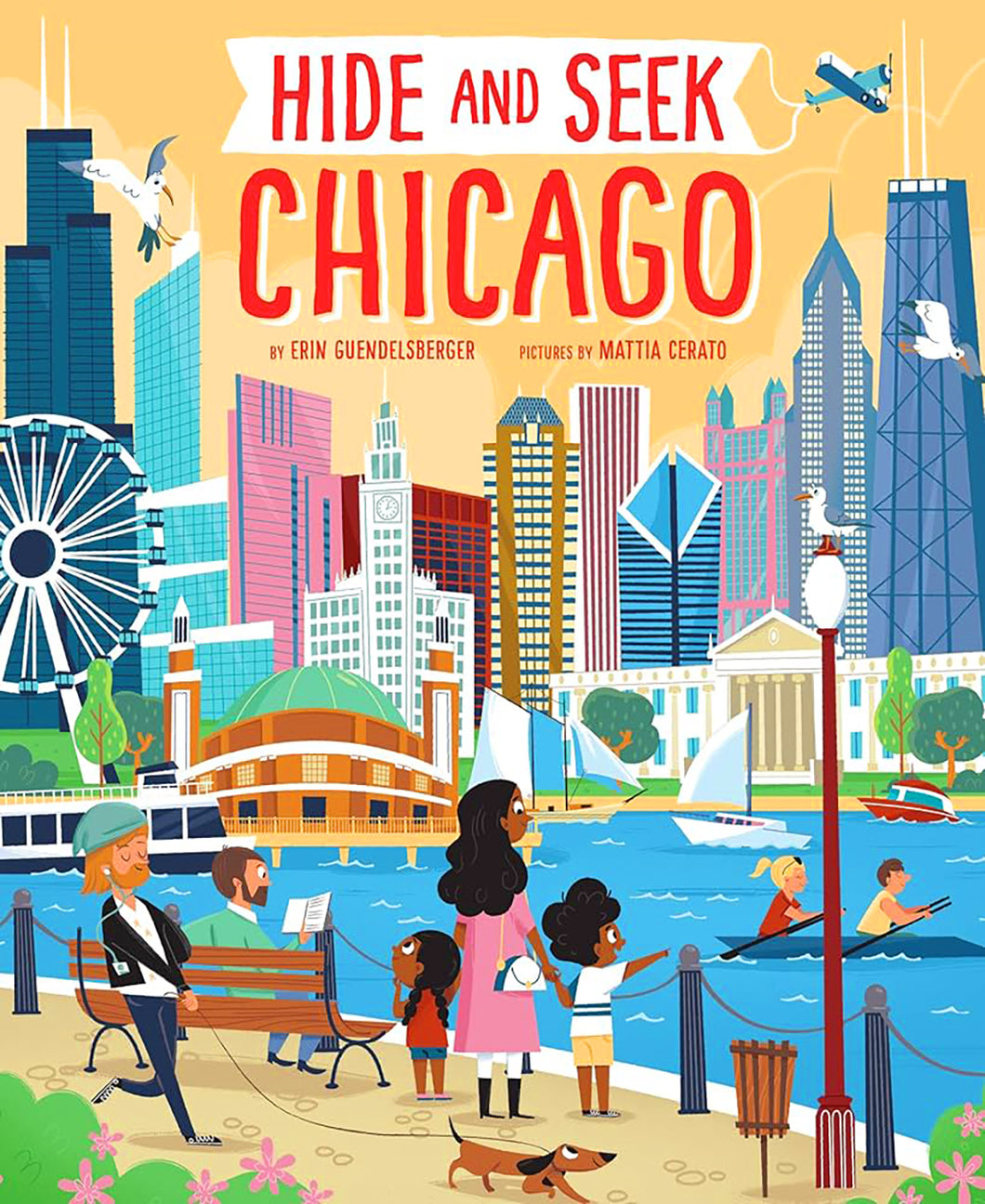 Hide and Seek Chicago by Erin Guendelsberger / Hardcover - NEW BOOK