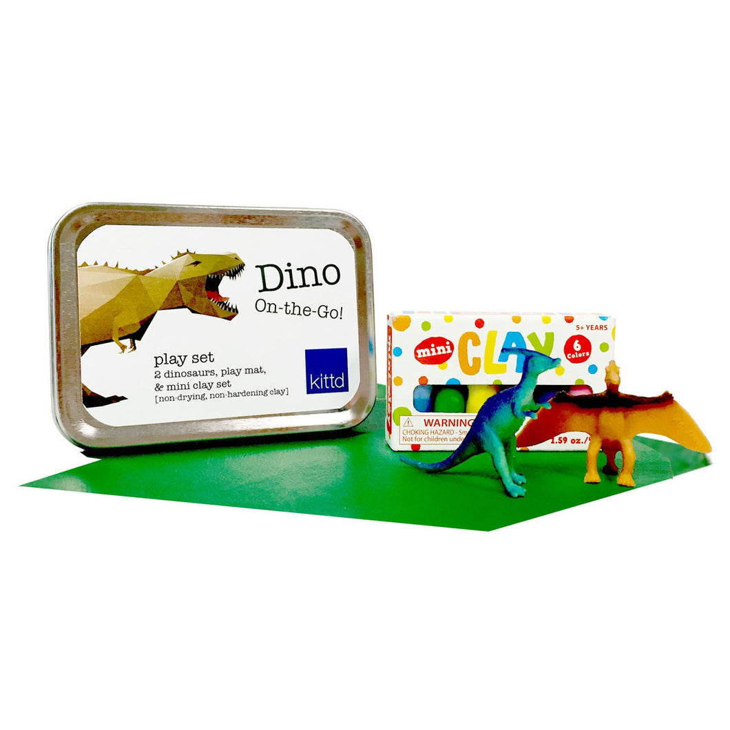 On-the-Go Kids Clay Play Set - Dino / KITTD