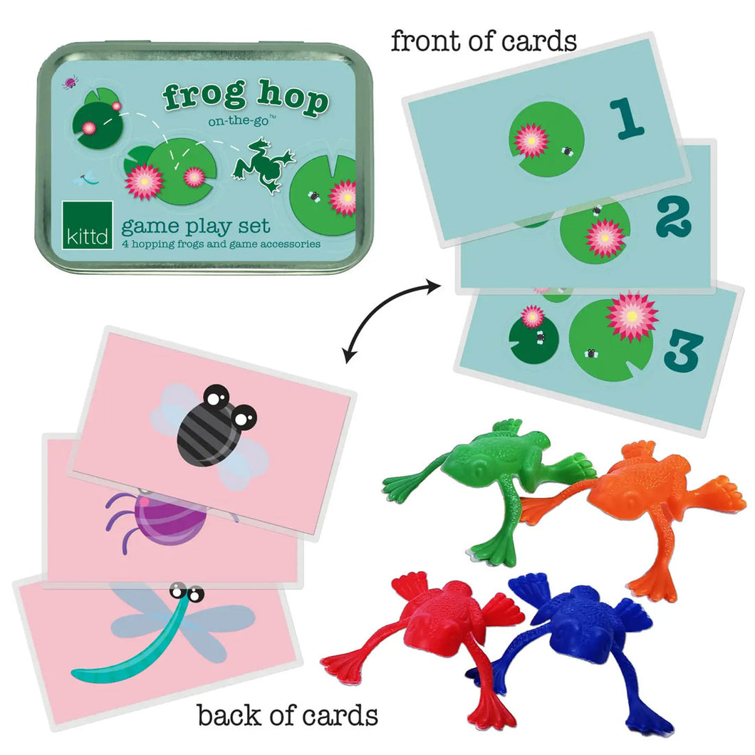 On-The-Go Kids Travel Game - Frog Hop  / KITTD