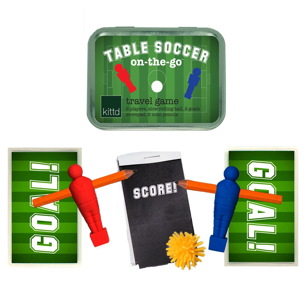 On-the-Go Kids Travel Game - Table Soccer / KITTD