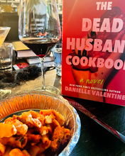 Load image into Gallery viewer, Books, Bites + Bevys Tasting - On-the-Road / Spooky Season Bookish Luncheon Pop-up Event at Patina Wine Bar
