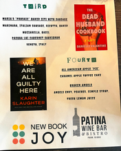 Load image into Gallery viewer, Books, Bites + Bevys Tasting - On-the-Road / Spooky Season Bookish Luncheon Pop-up Event at Patina Wine Bar

