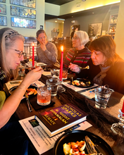 Load image into Gallery viewer, Books, Bites + Bevys Tasting - On-the-Road / Spooky Season Bookish Luncheon Pop-up Event at Patina Wine Bar
