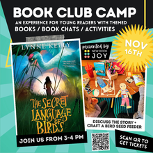 Load image into Gallery viewer, Book Club Camp / Books, Book Chats + Activities for Kids of All Ages
