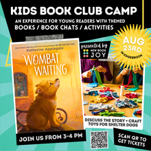 Load image into Gallery viewer, Kids Book Club Camp / Books, Book Chats + Activities for 3rd-5th Graders
