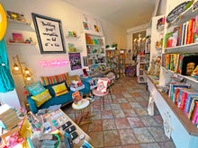Load image into Gallery viewer, New Book Joy Reading Lounge Rental for Book Clubs or Gatherings
