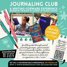 Load image into Gallery viewer, Journaling Club / Writing Experience + Mingle for Grown-Ups - Starting at $10!
