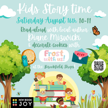 Load image into Gallery viewer, Story Time + Cookie Decorating / Reading Experience for Kids of ALL AGES
