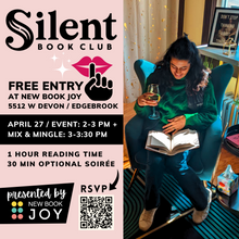 Load image into Gallery viewer, Silent Book Club Event for Grown-Ups - FREE EXPERIENCE!
