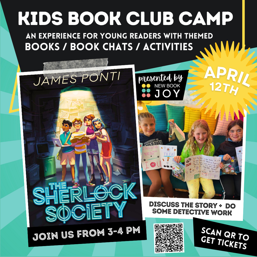 Book Club Camp / Books, Book Chats + Activities for Kids of All Ages