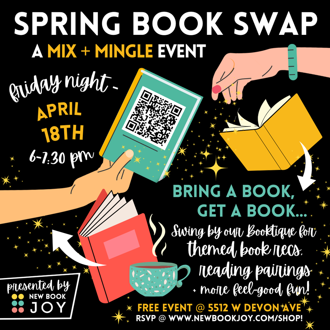 Book Swap Event / Mix + Mingle ft. Themed Book Recs & Reading Pairings, Discounts + More for Grown-Ups (21+)