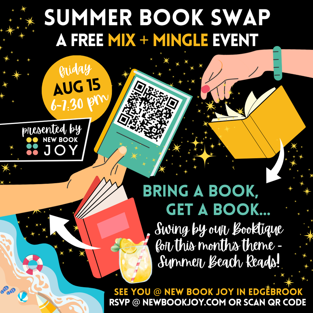 Book Swap Event / Mix + Mingle ft. Themed Book Recs & Reading Pairings, Discounts + More for Grown-Ups (21+)