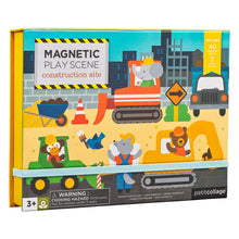 Load image into Gallery viewer, Magnetic Play Scene - Construction Site / PETIT COLLAGE
