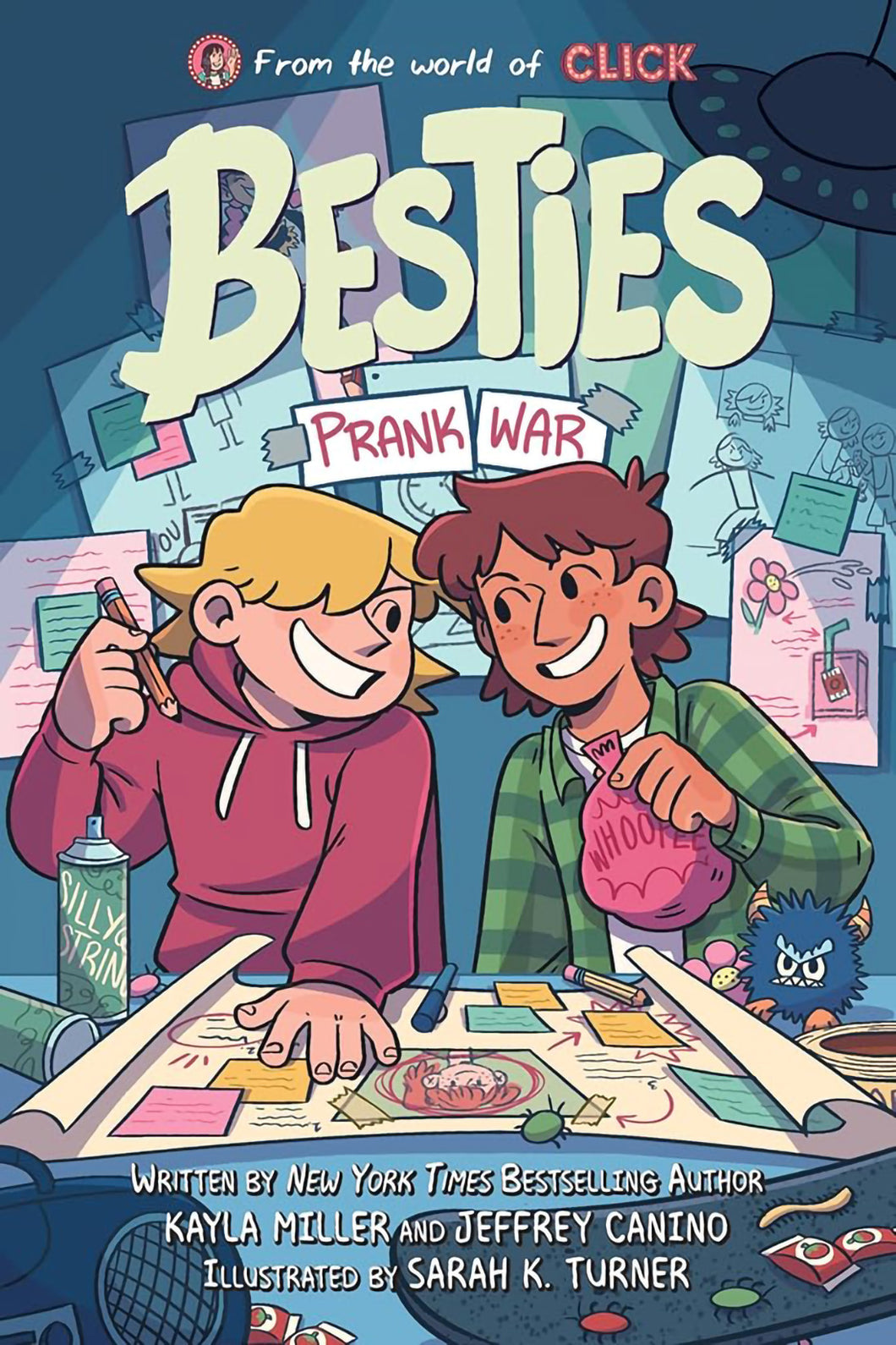 Besties: Prank War by Kayla Miller, Jeffrey Canino & Sarah K Turner / Hardcover or Paperback - NEW BOOK