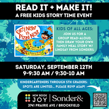 Load image into Gallery viewer, Read It + Make It! Kids Story Time / Books, Read-Alouds + Activities for Kids of ALL AGES

