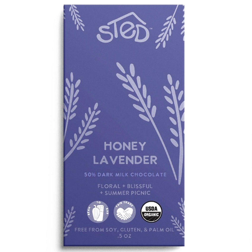 Chocolate Bar - Honey Lavender / STED FOODS (TERROIR CHOCOLATE)