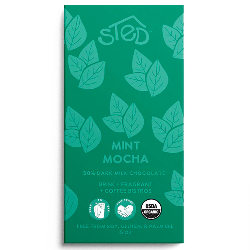 Chocolate Bar - Mint Mocha / STED FOODS (TERROIR CHOCOLATE)