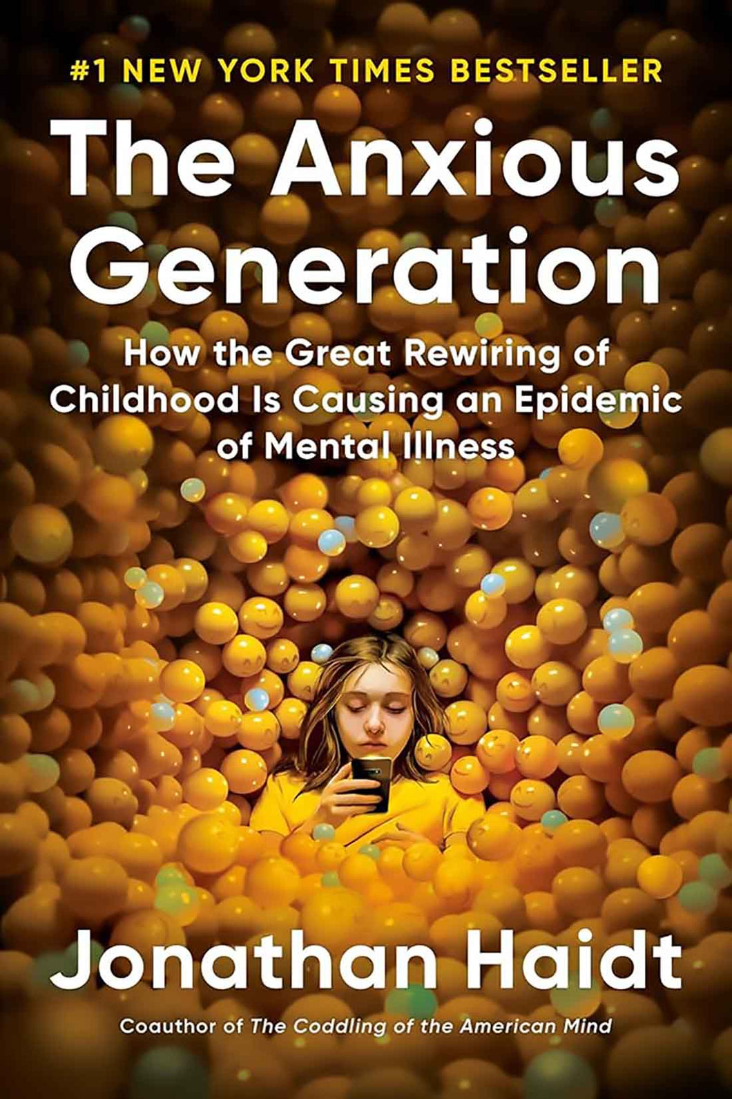The Anxious Generation: How the Great Rewiring of Childhood Is Causing an Epidemic of Mental Illness by Jonathan Haidt / BOOK OR BUNDLE - Starting at $30!