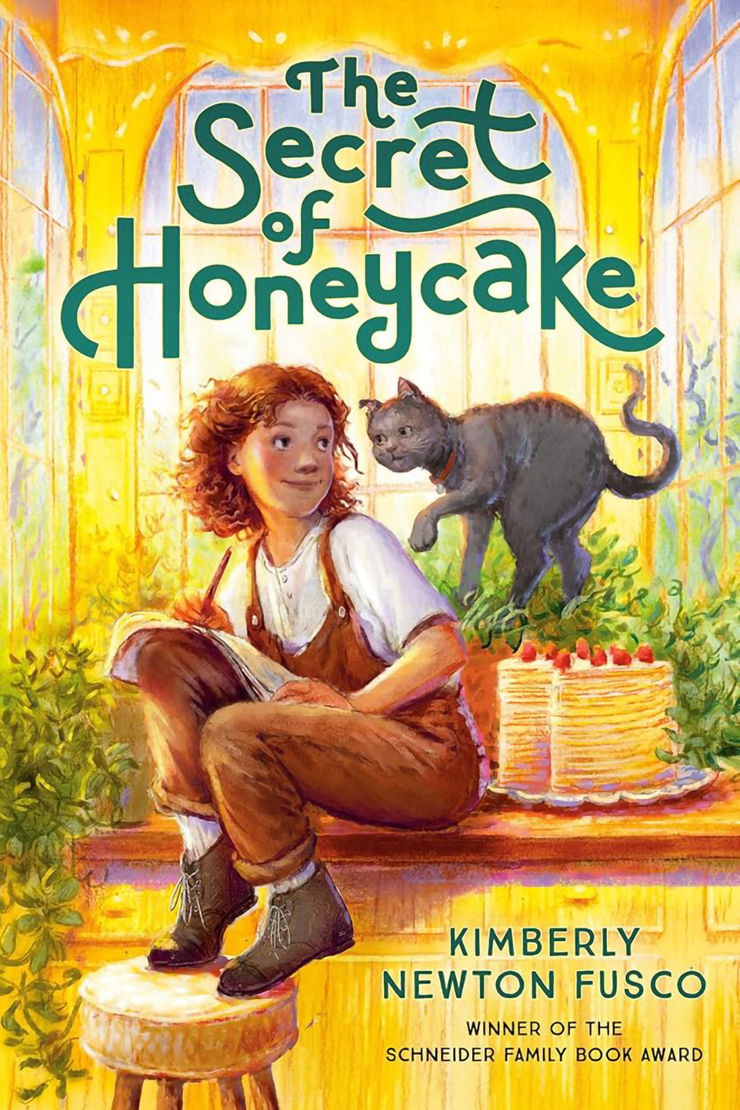 The Secret of Honeycake by Kimberly Newton Fusco / Hardcover - NEW BOOK