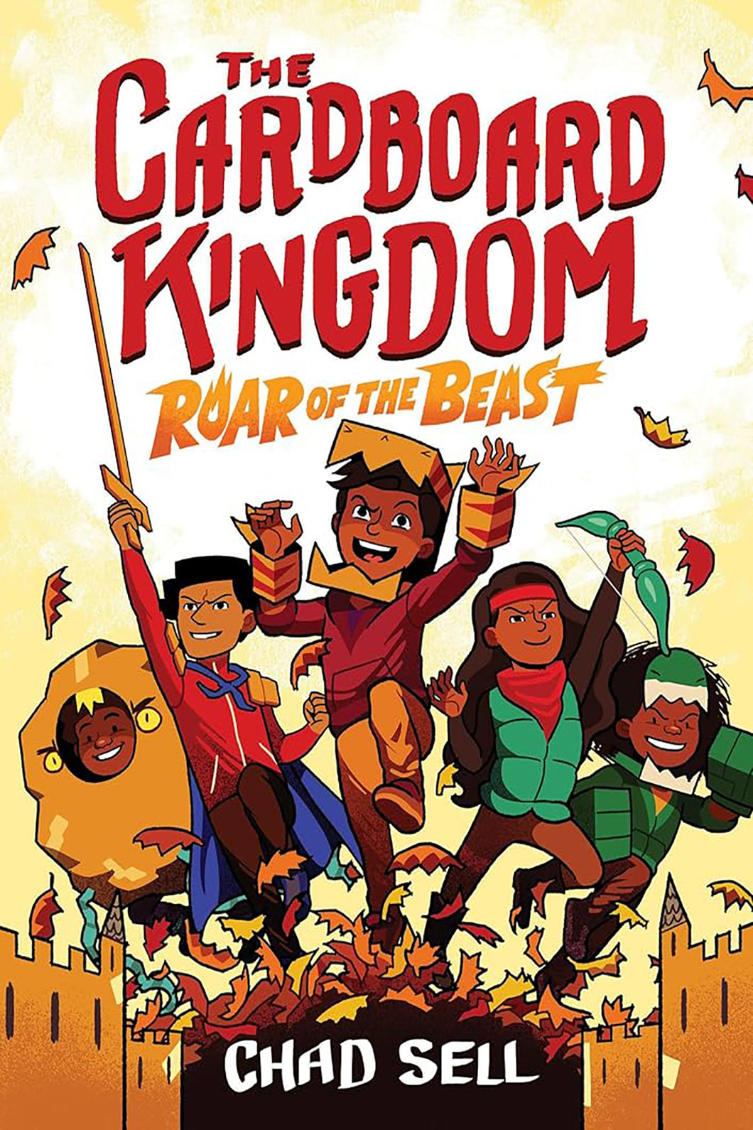The Cardboard Kingdom #2: Roar of the Beast: (A Graphic Novel) by Chad Sell / Hardcover or Paperback - NEW BOOK