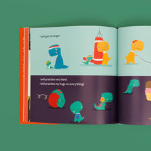 Load image into Gallery viewer, Tiny T. Rex and the Impossible Hug by Jonathan Stutzman / Board Book - NEW BOOK
