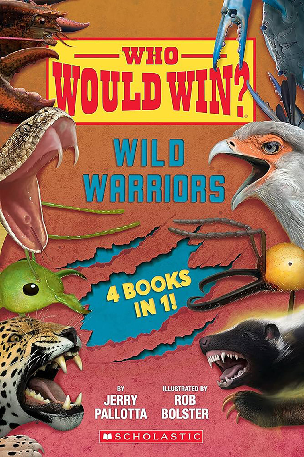 Who Would Win? - Wild Warriors by Jerry Pallotta / Hardcover - NEW BOOK