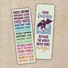 Load image into Gallery viewer, Book Themed Bookmark / WILDLY ENOUGH
