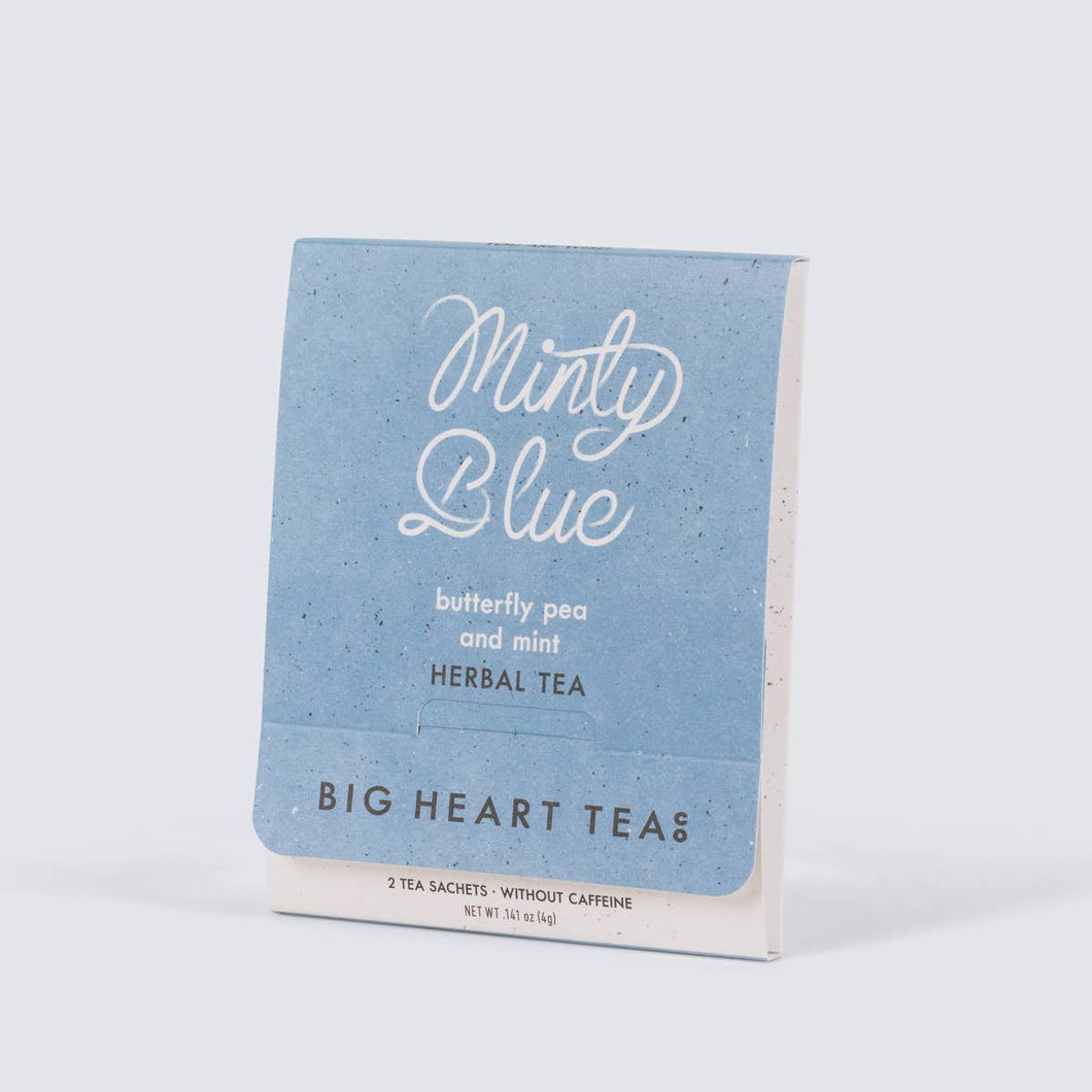 Looseleaf Tea For Two Sampler Pack - Minty Blue / BIG HEART TEA CO.