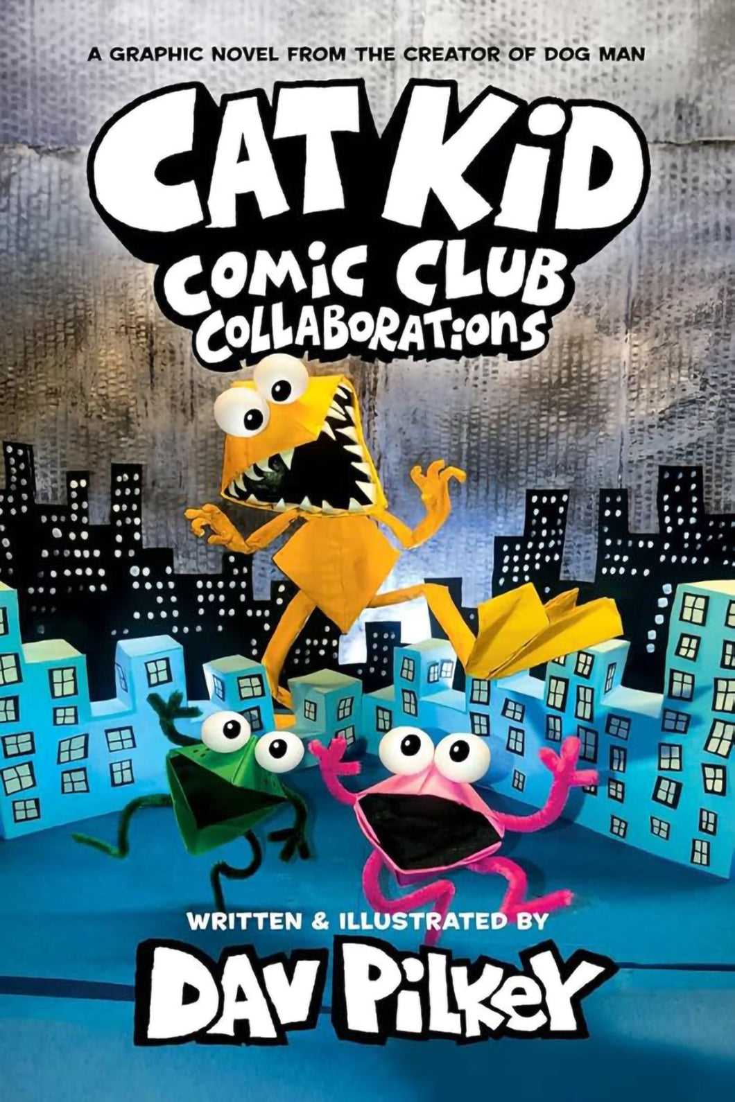Cat Kid Comic Club: Collaborations: A Graphic Novel (The Cat Kid Comic Club Series: Book #4) by Dav Pilkey / Hardcover - NEW BOOK
