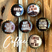 Load image into Gallery viewer, Magnet Set - Coffee  / KATE&#39;S MAGNETS
