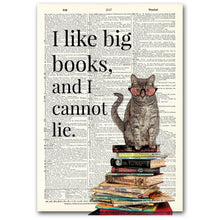 Load image into Gallery viewer, Dictionary Page Art / VINTAGE DICTIONARY ART
