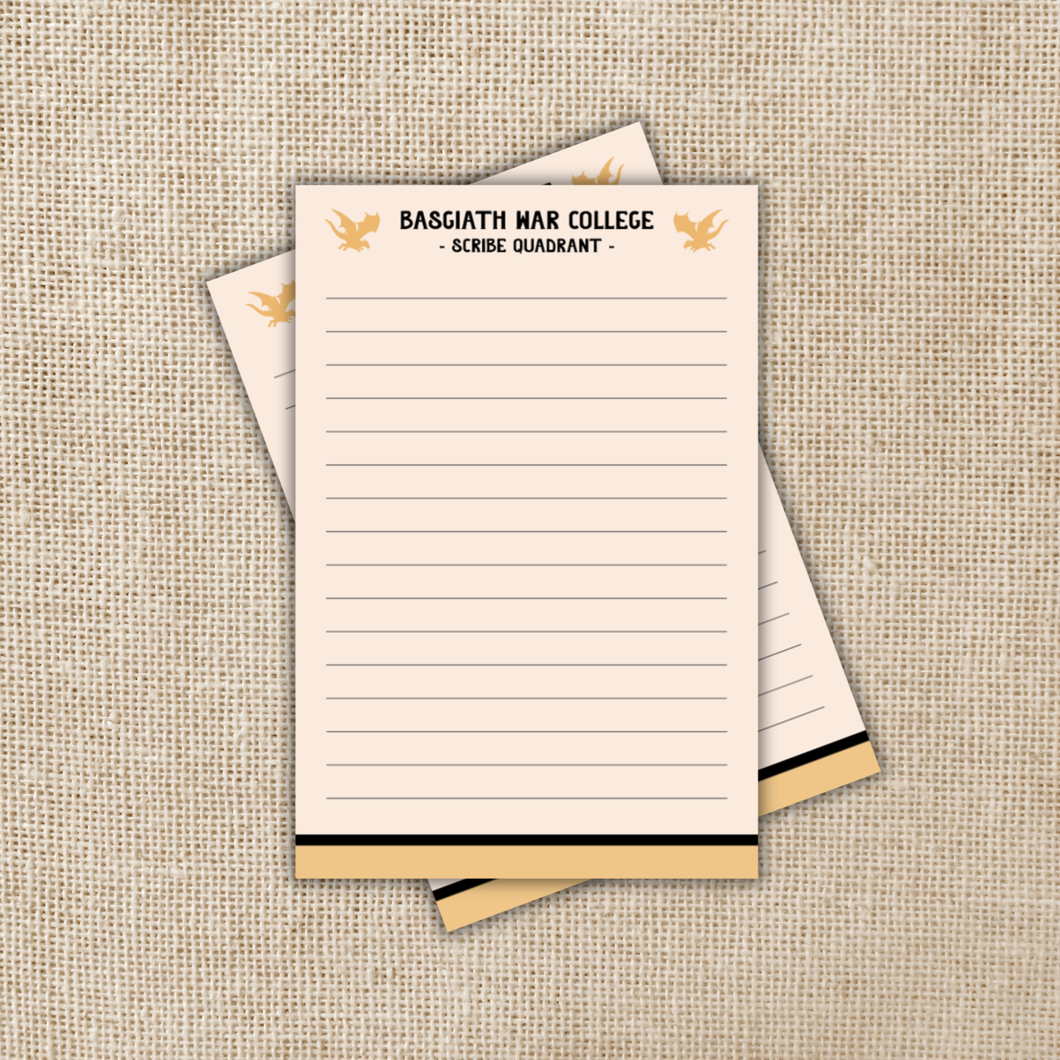 Notepad - Scribe Quadrant Fourth Wing / WILDLY ENOUGH