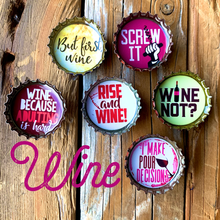 Load image into Gallery viewer, Magnet Set - Wine / KATE&#39;S MAGNETS
