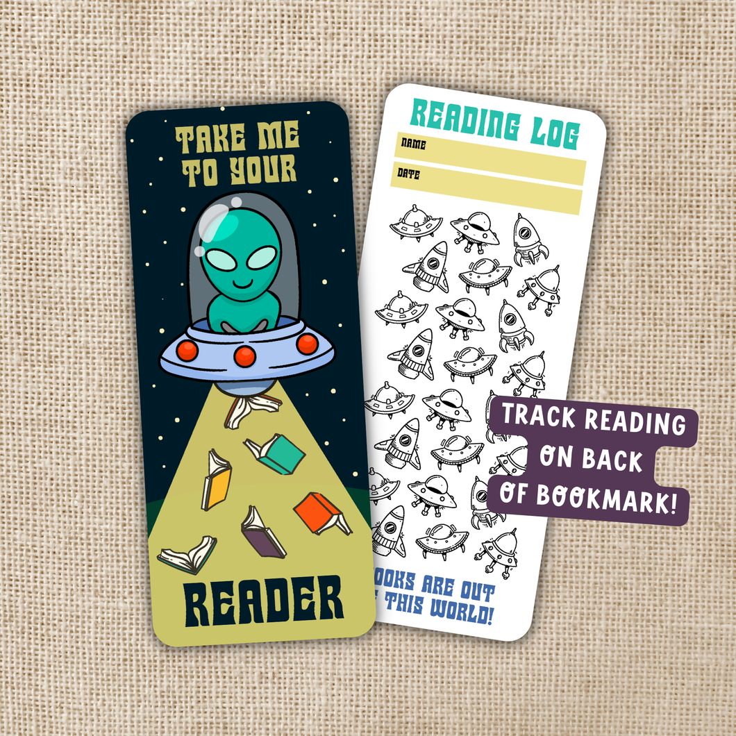 Bookmark - Take Me to Your Reader Tracker / WILDLY ENOUGH