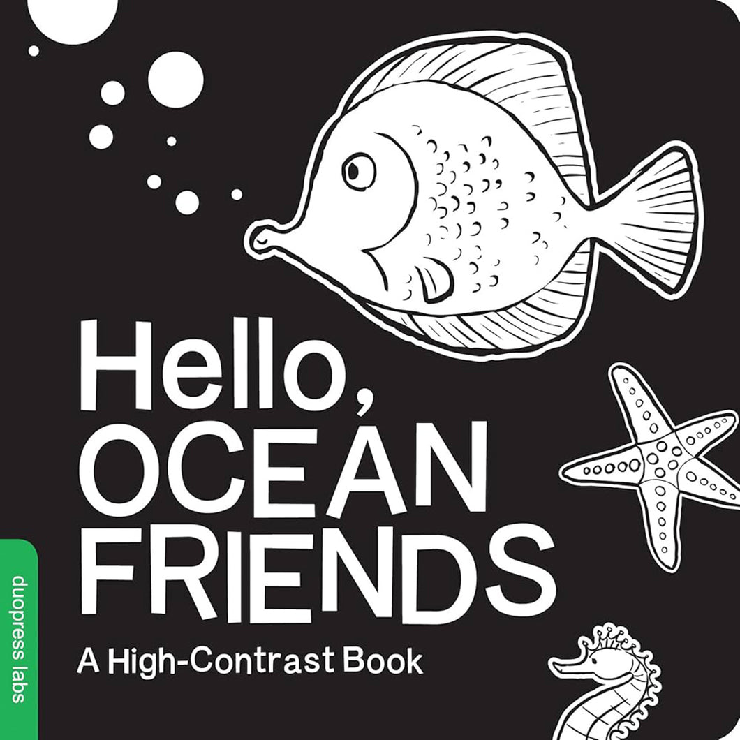 Hello, Ocean Friends by Duopress Labs &  Violet Lemay / Board Book - NEW BOOK