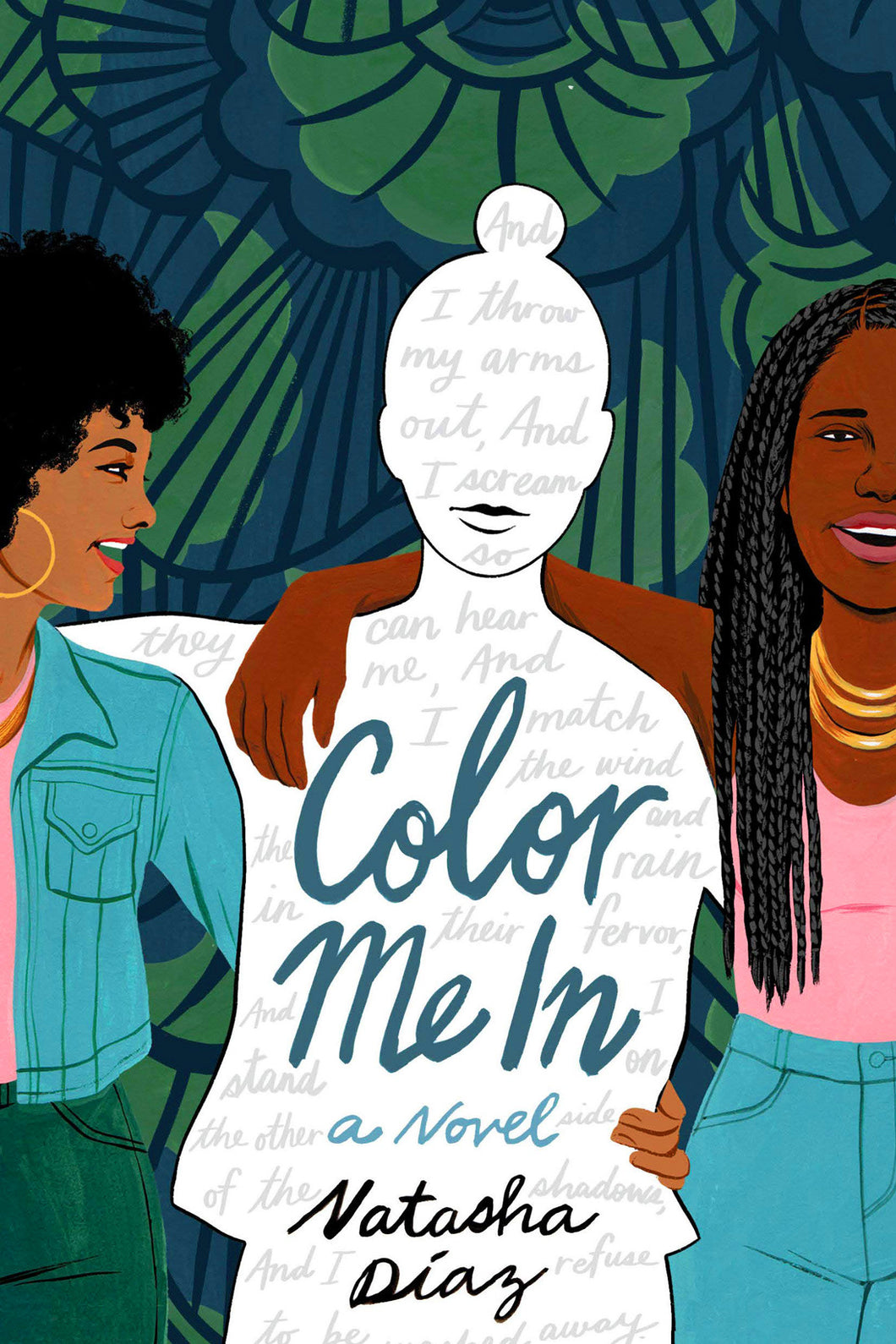 Color Me In by Natasha Diaz / Paperback - NEW BOOK