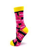 Load image into Gallery viewer, Socks - Wake Up, Kick Ass, Repeat / FABDAZ
