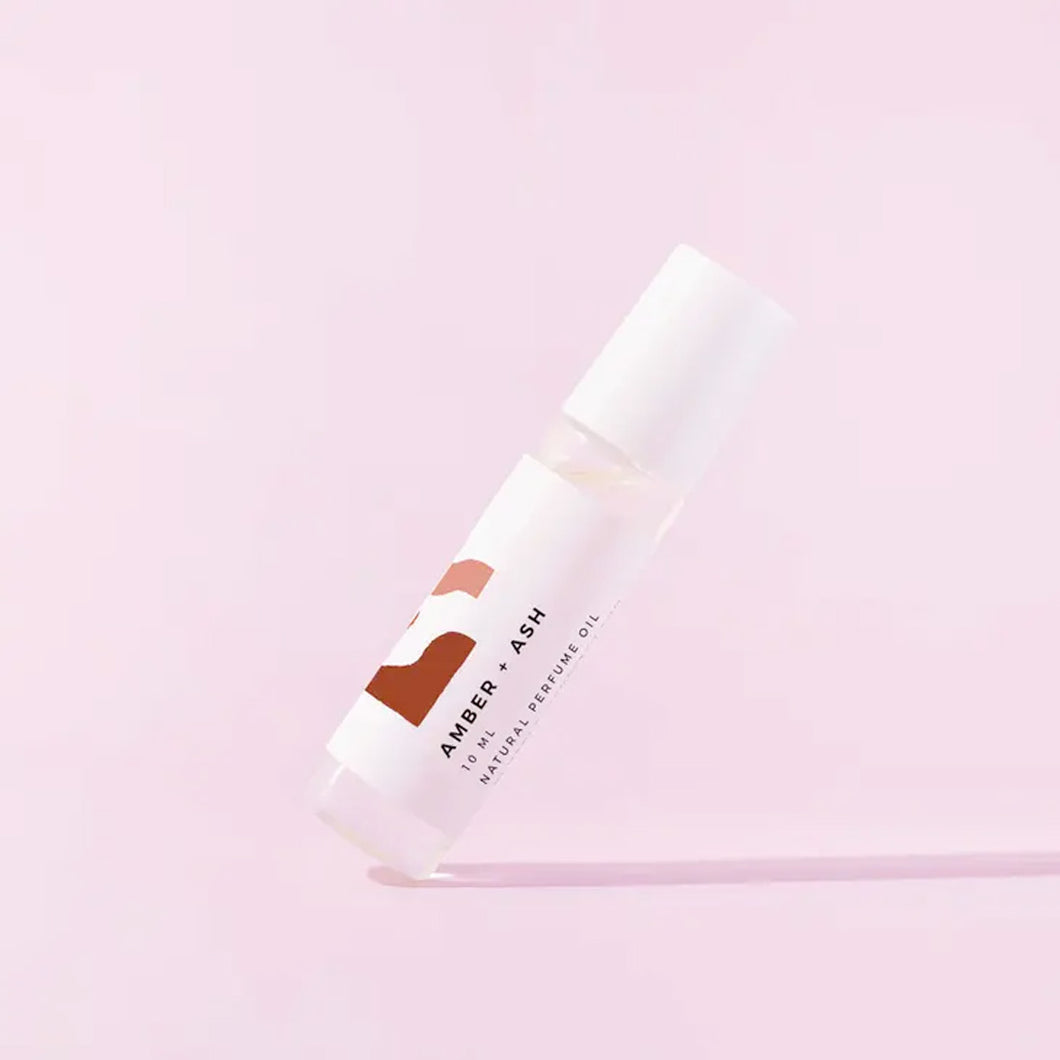 Perfume Oil Roller - Amber + Ash / HOMEBODY CANDLE CO