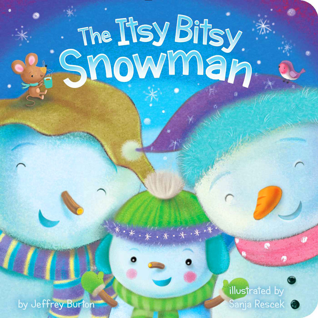 The Itsy Bitsy Snowman Board Book by Jeffrey Burton / Hardcover - NEW BOOK or BOOK BUNDLE